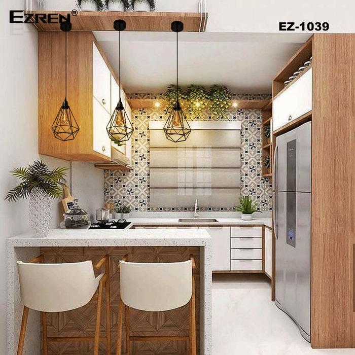 EZREN EZ-1039 LAMPU GANTUNG LUMINARIA LAMPARA DEKORASI DAPUR