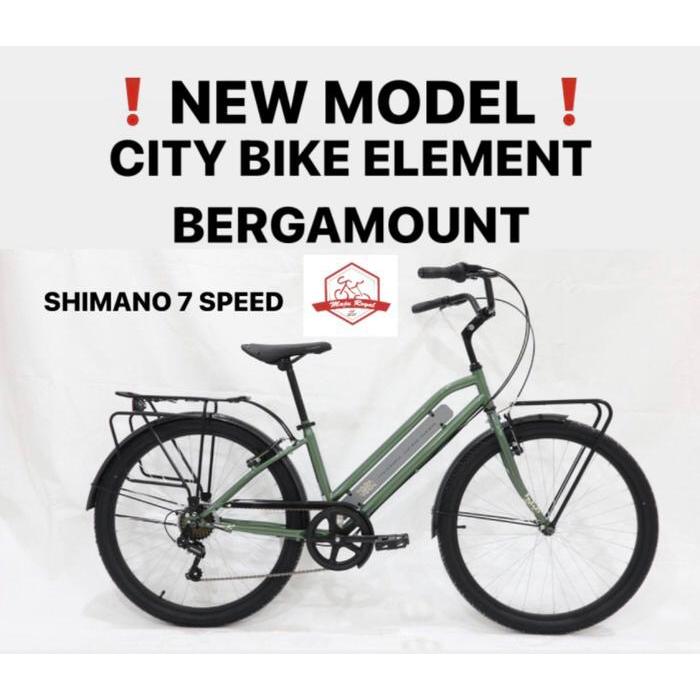 SEPEDA CITY BIKE ELEMENT BERGAMONT 26 inch BERGAMOUNT LONDON TAXI NEW