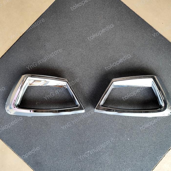 Ready Bezel chrome grill depan Ford Fiesta 2009-2011 type Sporty - Chrome