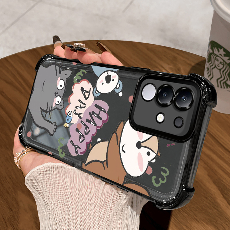 Casing Hp Untuk VIVO Y29 4G T4X 5G Case Casing HP Softcase Ponsel Soft Shell dengan Empat sudut anti