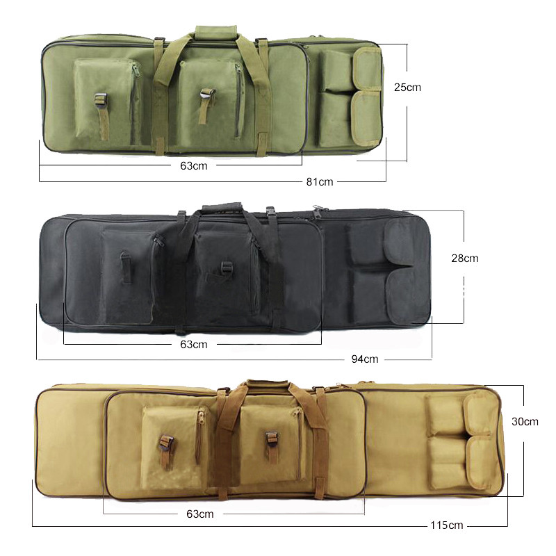 Men's Shooting Hunting Backpack Tactical Gun Bag Airsoft Accessories Sniper Rifle Gun Case Nylon