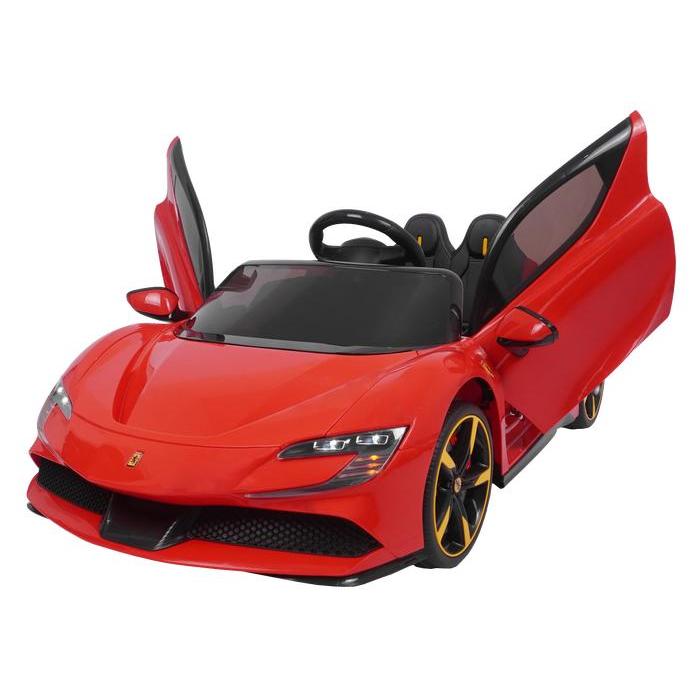 gigim608 mainan mobil anak listrik remote aki ferrari varsa sf90 stradale m6188