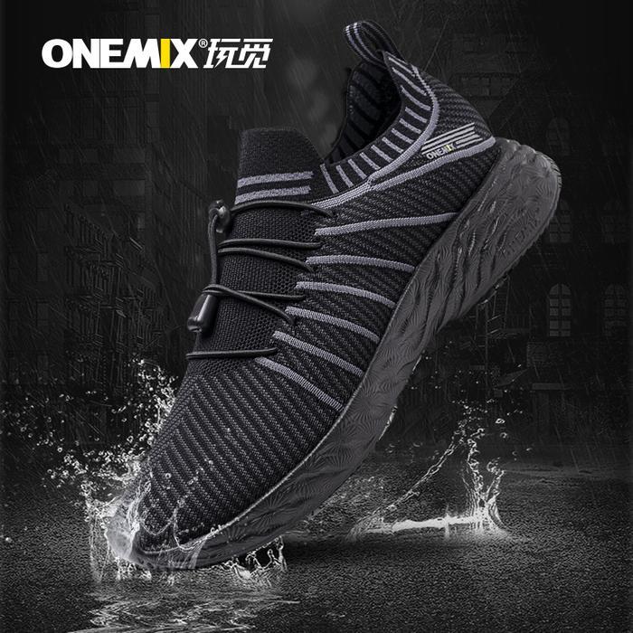 Onemix 2023 New Sale Running Shoes For Men Waterproof Breathable