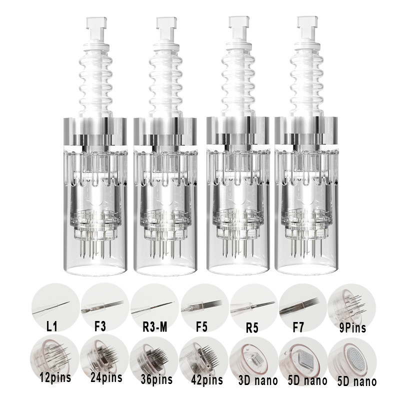 10/50/100Pcs Cartridge Needle Dr.Pen M7 M5 N2 E30 A10 Drpen Bayonet Derma Pen Needles Pmu 1 3 5 7 9