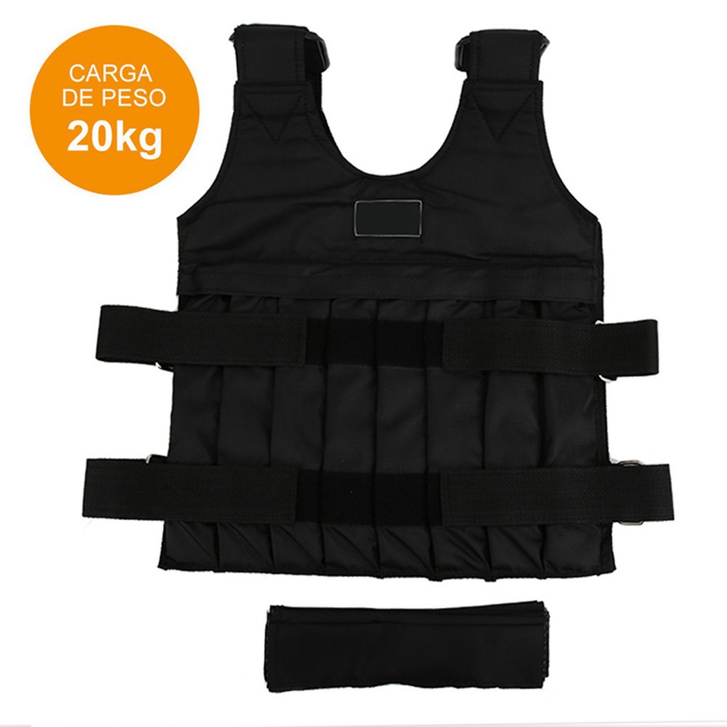 Best Price Adjustable Maximum Load 20kg Weighted Empty Vest / Jacket Exercise Training Waistcoat Wit