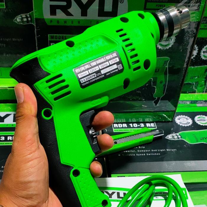 Mesin Bor Ryu 10 Mm Rdr 10-3 Re - Mesin Bor Bolak Balik Ryu