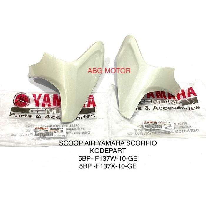 Scoop Air Kiri Kanan Yamaha Scorpio Original
