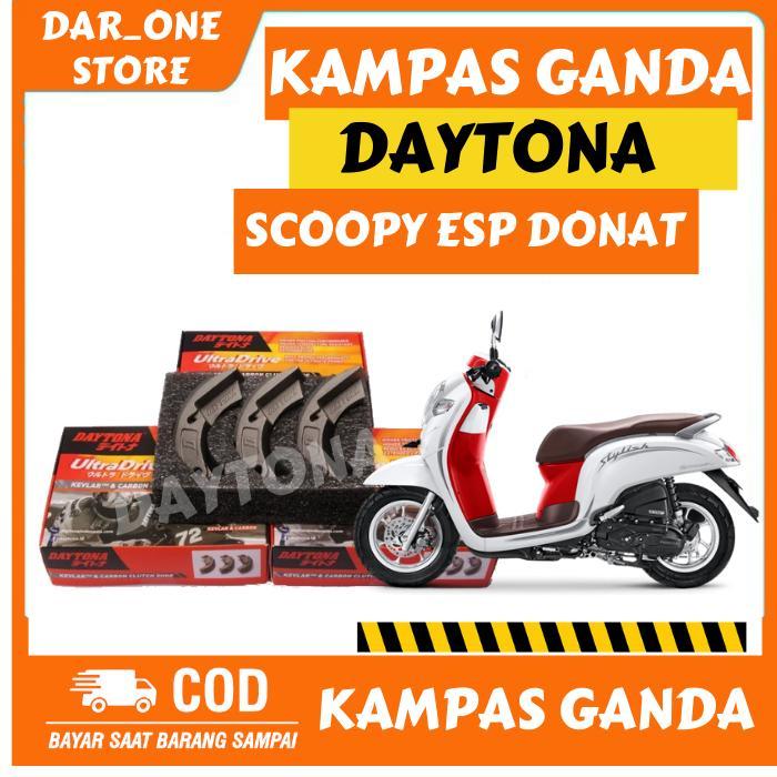 Kampas Ganda Daytona Honda Scoopy Donat Original 4637 (K16)