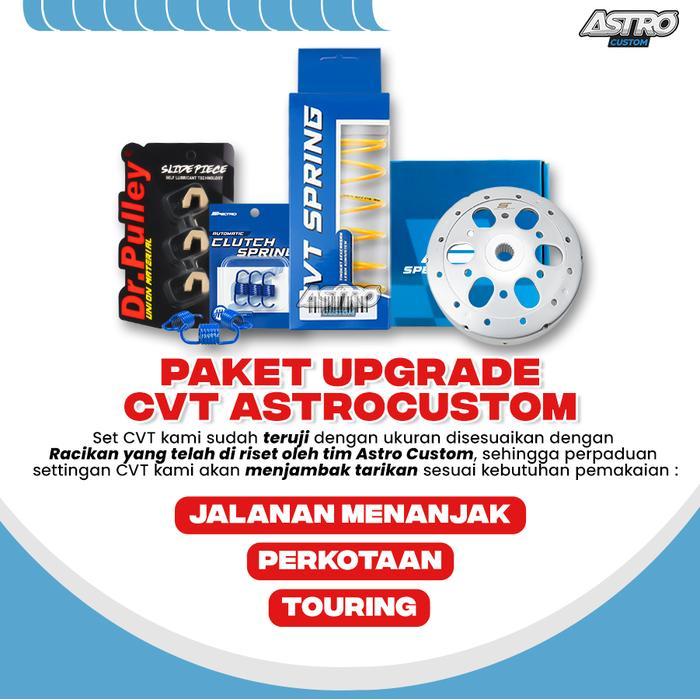 Upgrade Cvt Astrocustom Aerox 155 Nmax 155 Lexi 125 Spectro Antigredeg Cvt