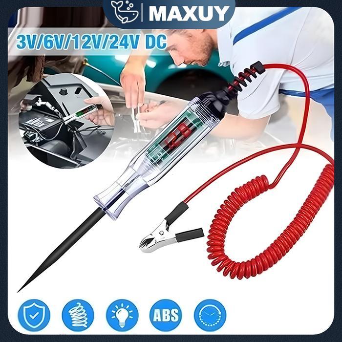 New - Digital Obeng Testpen Tespen Digital Dc Tester Testpen Kelistrikan Listrik Mobil Motor