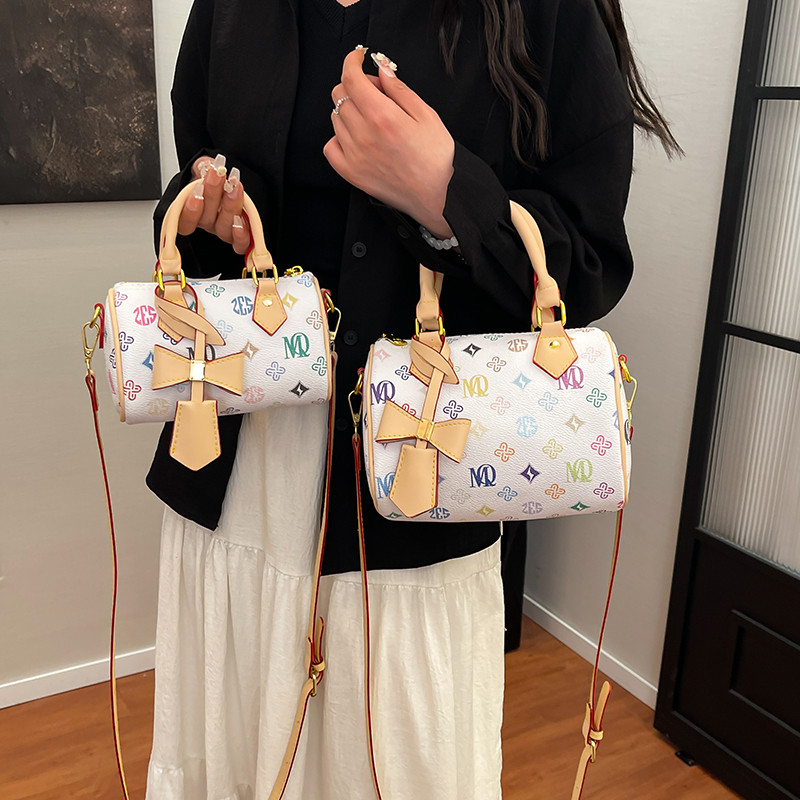 Ladies' Boston PU leather Mini letters shoulder bags crossbody bags bags for woman sac de luxe femme