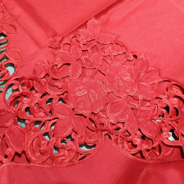 Taplak Meja Makan Imlek Merah Aesthetic