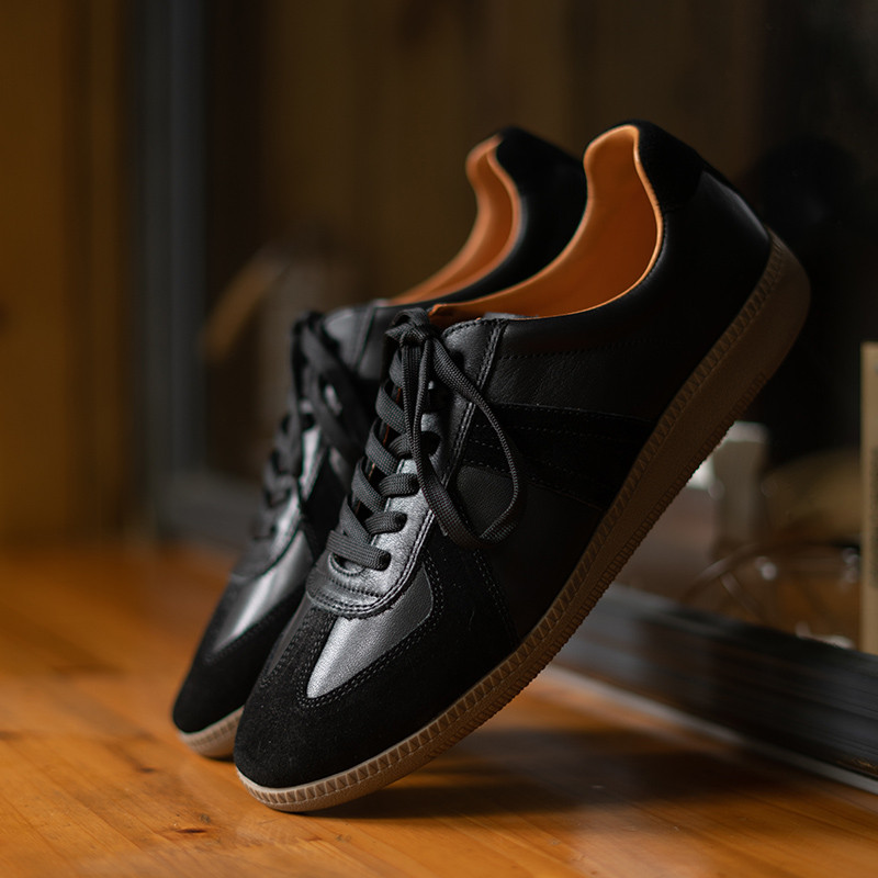 German Army Trainer Shoes for Men Mixed Color Vintage Unisex Sneakers