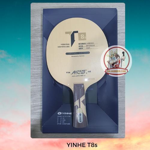 Yinhe T8s - Blade Kayu Pingpong Carbon Kev Bet Tenis Meja T8-s T-8s