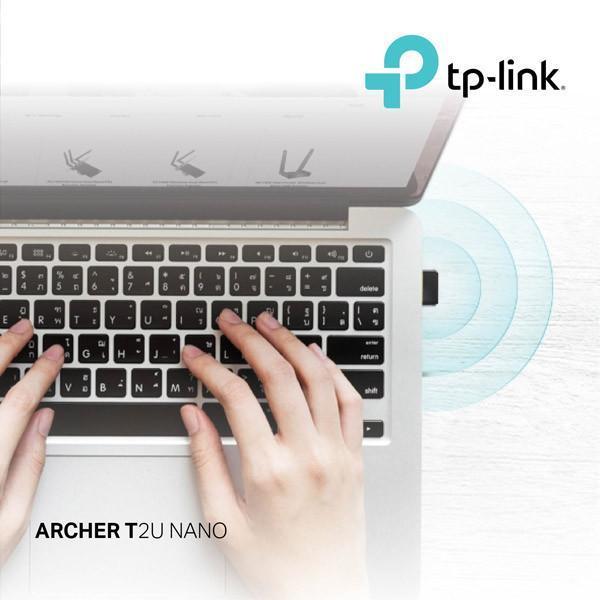TP-LINK ARCHER T2U NANO AC600 DUAL BAND WIRELESS USB ADAPTER WIFI ROUTER