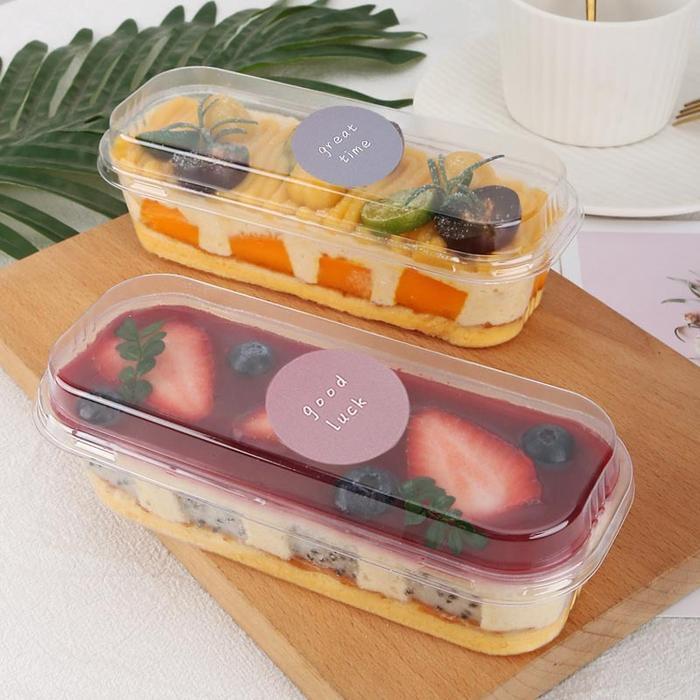 10 pcs Korean Dessert Box PERSEGI Mika Cup Puding Tiramisu Salad Gratis Ongkir