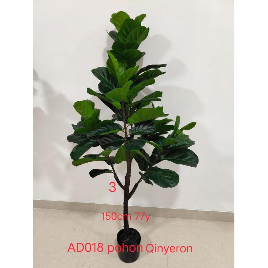 POHON KETAPANG BIOLA/KETAPANG ARTIFICIAL/BUNGA HIAS/TANAMAN HIAS/150CM