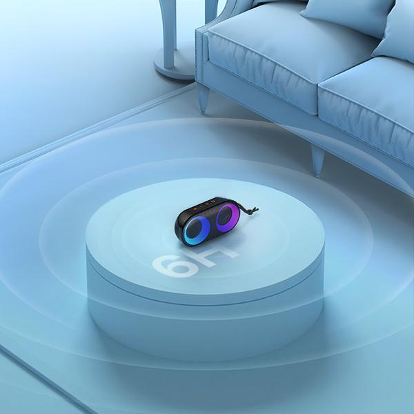 Speaker Bluetooth Vivan Vs16 Ori Mini Soundbar Dynamic Rgb Lighting Co