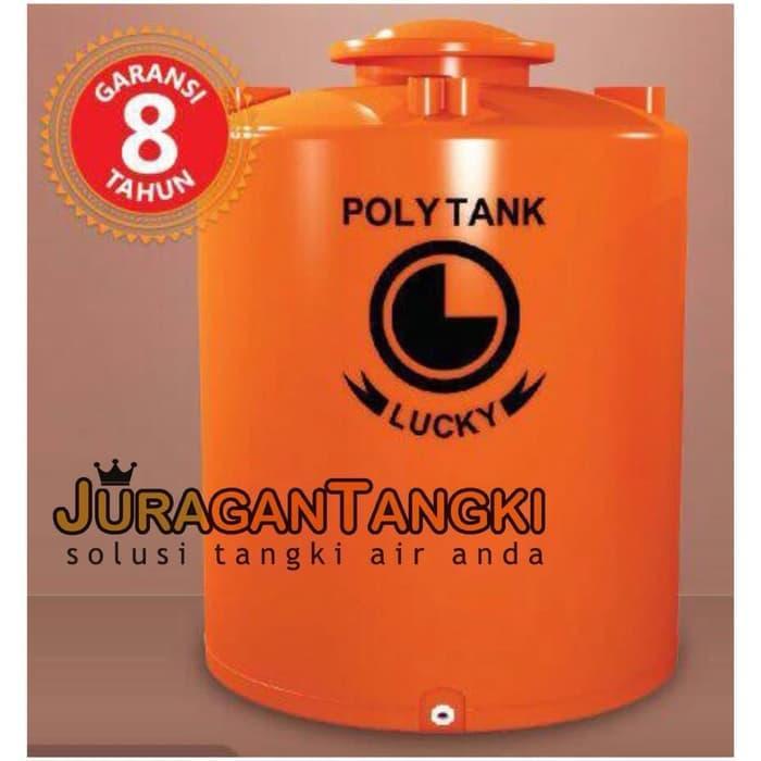 TERLARIS Tangki air LUCKY Polytank LS 5000 liter - tandon toren murah mumer BISA GRAB