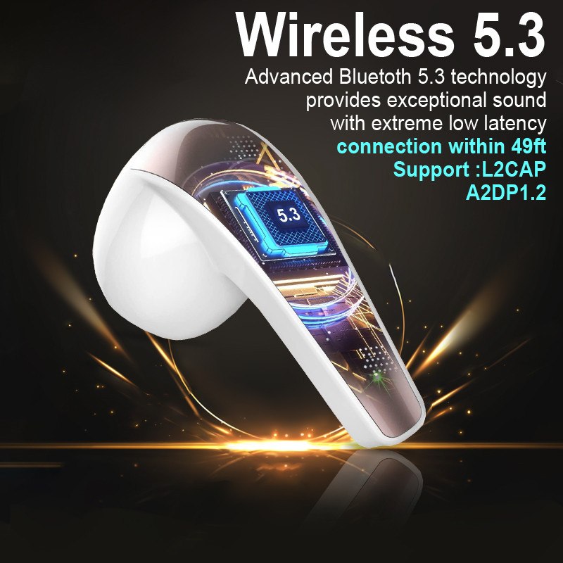 Yeemix X1 Wireless Earbuds Dolby Atmos 3D surround headset Long battery life ENC true noise