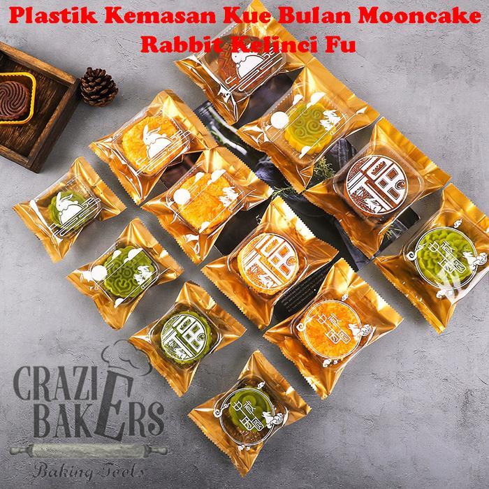 Plastik Kemasan Kue Bulan Mooncake Rabbit Kelinci Fu