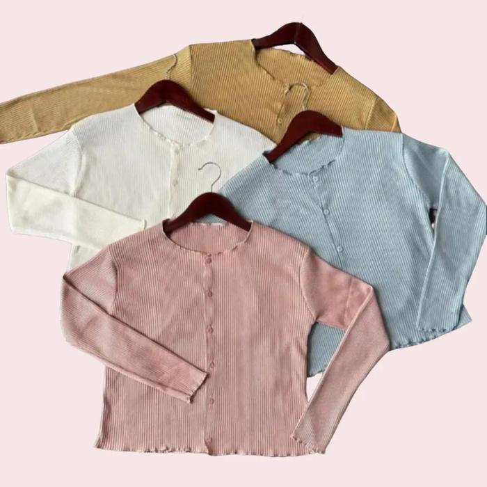 Mothercare Fasihon - Cardigan Anak Premium Perempuan Cardigan Baju Anak Rajut Umur 2 - 12 Tahun