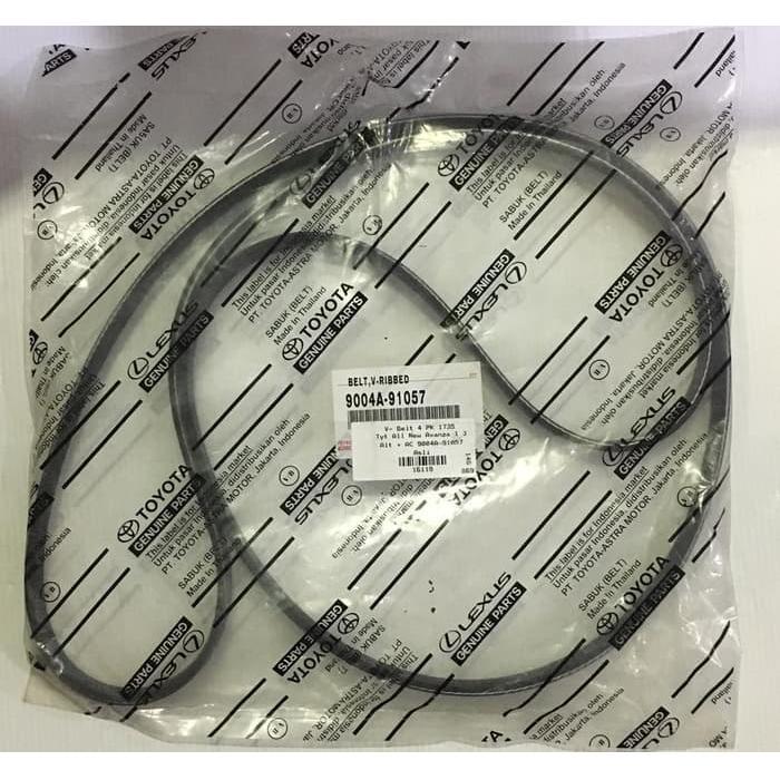 Tali Kipas Fan Belt tali kipas fanbelt Van Belt Avanza Xenia 1.300Cc 2011 2015 original asli ori