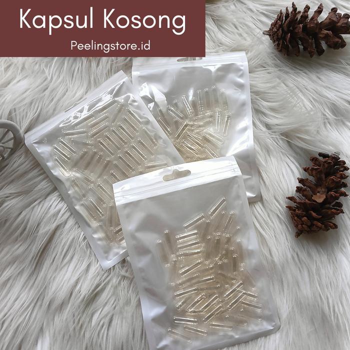 "New" 50 pcs Kapsul Kosong Kapsul Untuk Kertas Mood