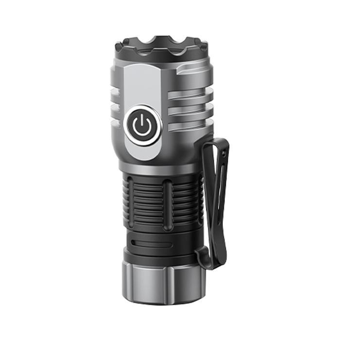 AZKO Powerlite Senter Dengan Magnet Rechargeable Flashlight Emergency Lamp Lampu Camping Portable