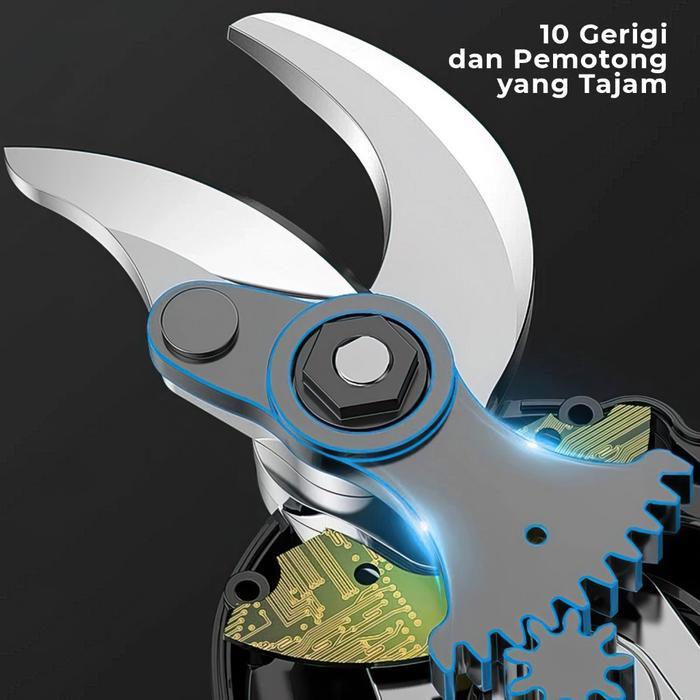 Gunting Dahan Elektrik Cordless Pruning Shear 48V 2INCH- 6738