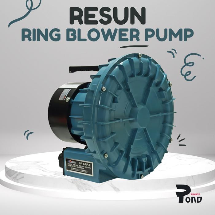 Aerator Kolam Koi Resun Gf 120W Air Pump Ring Jet Blower Turbo Pump
