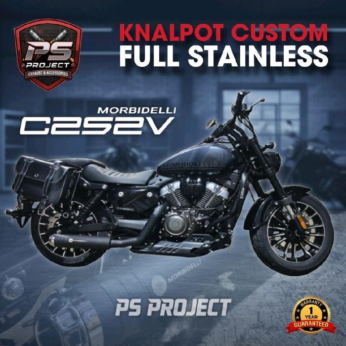 Knalpot Custom Morbidelli C252V Luxury Series