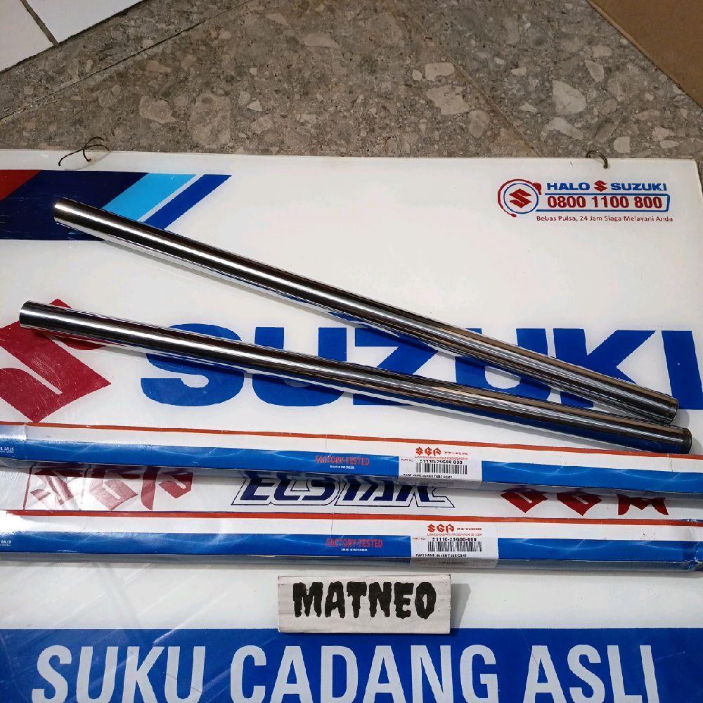 AS SHOCK SOK DEPAN SEPASANG SUZUKI SATRIA FU 150 KARBU RAIDER  2005-2013 ORIGINAL SGP 51110-25G00