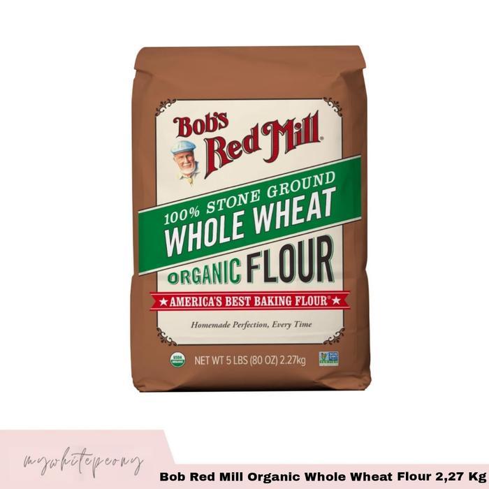 Bob's Red Mill Whole Wheat Organic Flour 2,27 Kg