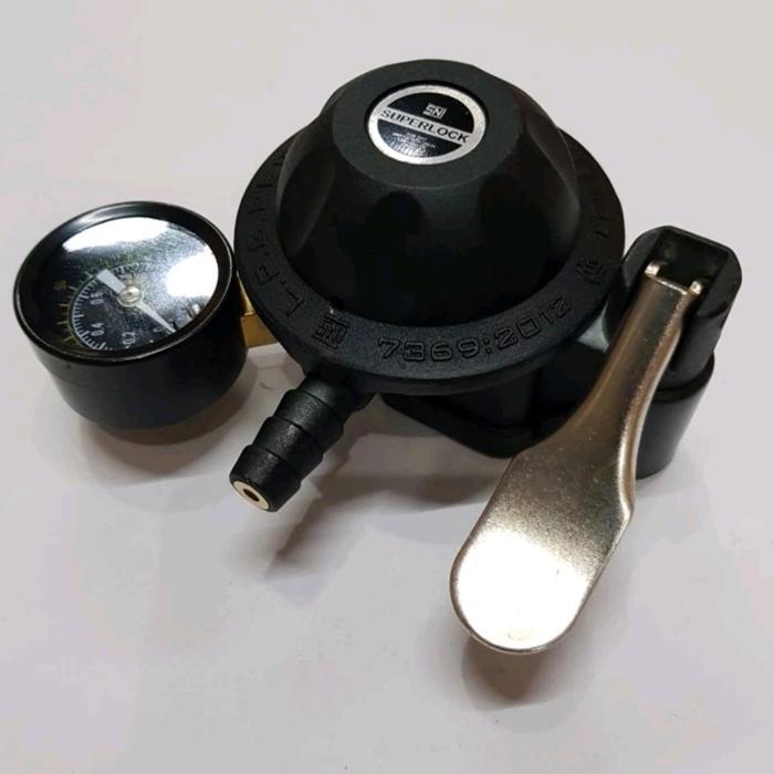 Regulator Gascomp Superlock Grs01 / Superlock Grs01 Regulator Meter Tekanan Rendah