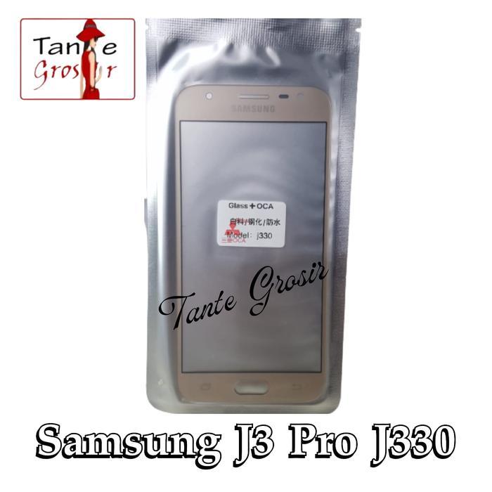 GLASS LCD OCA SAMSUNG J3 PRO J330 KACA TOUCHSCREEN LAYAR SENTUH