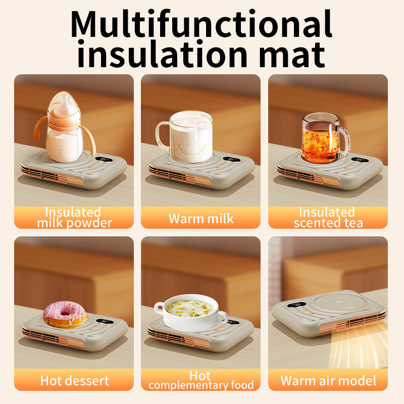 Smart Cup Warmer Efficient Heating 3 Temperature Setting Cup Warmer Mug Warmer Double Functions