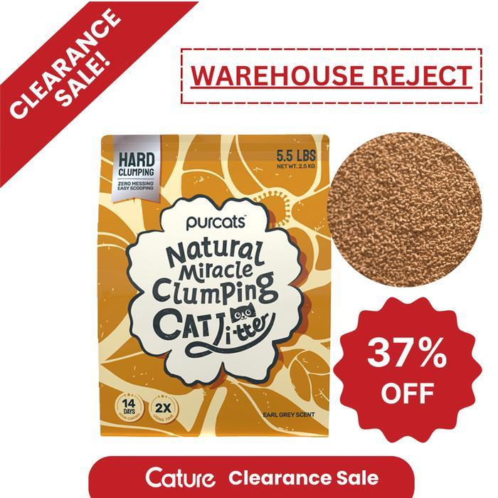 Cature - Natural Miracle Clumping Cat Litter Earl Grey Scent