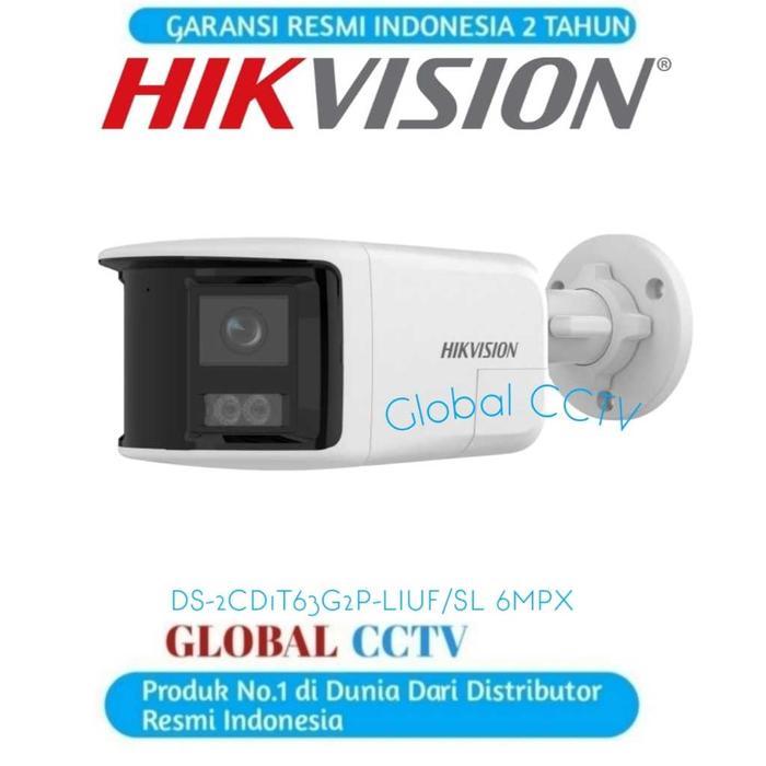 HIKVISION DS-2CD1T63G2P-LIUF/SL 6 MP Smart Hybrid Light Fixed Bullet Network Camera
