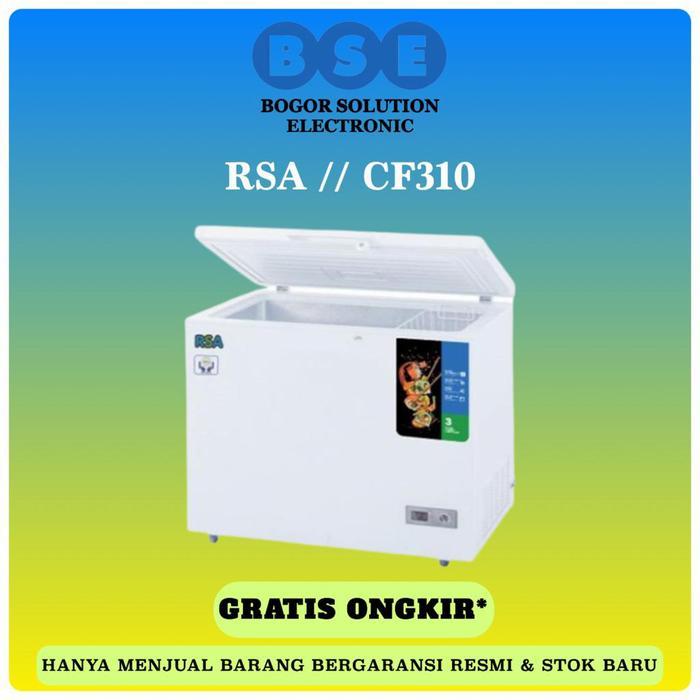 CHEST FREEZER 310 LITER | RSA CF310 | CF310 FREEZER RSA PROMO MURAH