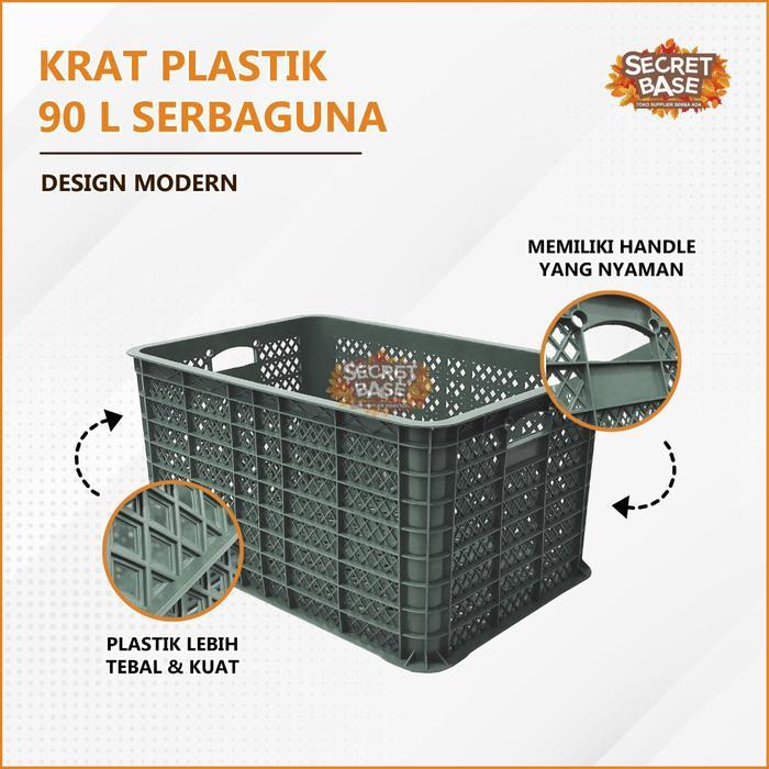 KRAT INDUSTRI 90 LITER - KERANJANG SERBAGUNA / KRAT KERANJANG