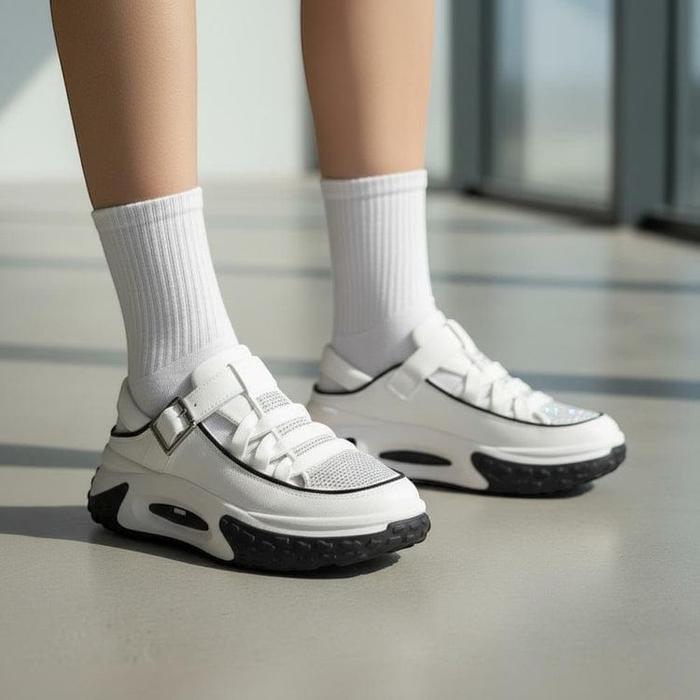 NEW Sepatu Sandal Wanita Bustong Sepatu Casual Wanita 517 Sendal WANITA