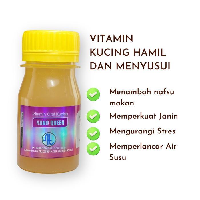 NANO QUEEN Vitamin Kucing Hamil Dan Menyusui