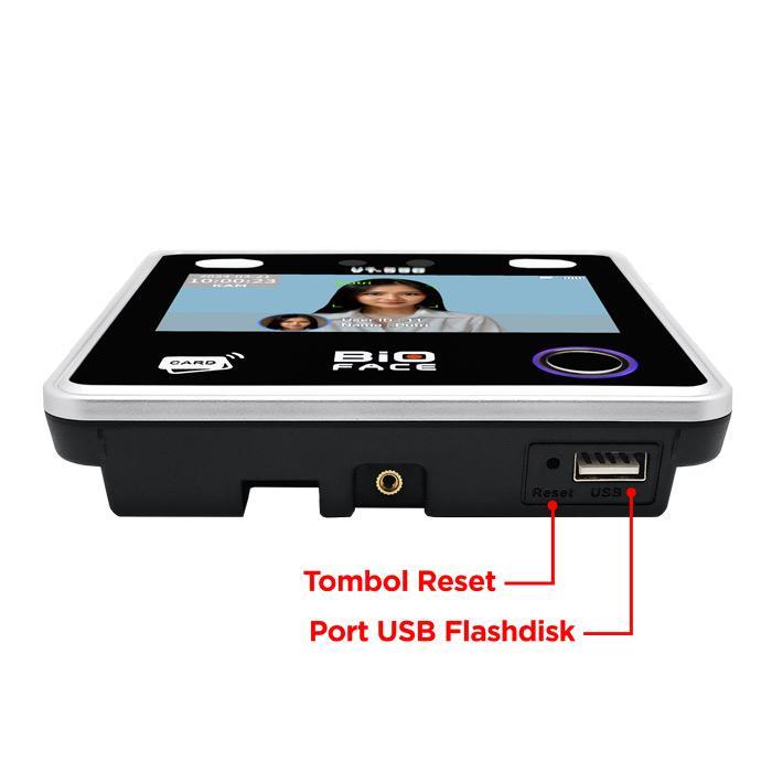 FINGERPRINT FREE NOTIF TELEGRAM/LINE ABSENSI WAJAH JARI KARTU NFC BIOFACE VT-590MF USB WIFI LAN AUTO