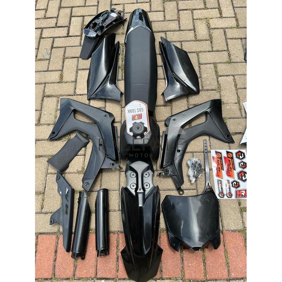BODY SET KOMPLIT CRF150/BODY FULL SET KOMPLIT CRF 150/BODY SET CRF 150 - HRV CRF HITAM