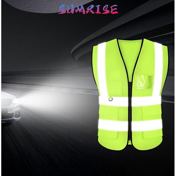 "New" Rompi Safety Polyster Safety Vest Rompi Safety Proyek Rompi Safety Proyek Lapangan Proyek