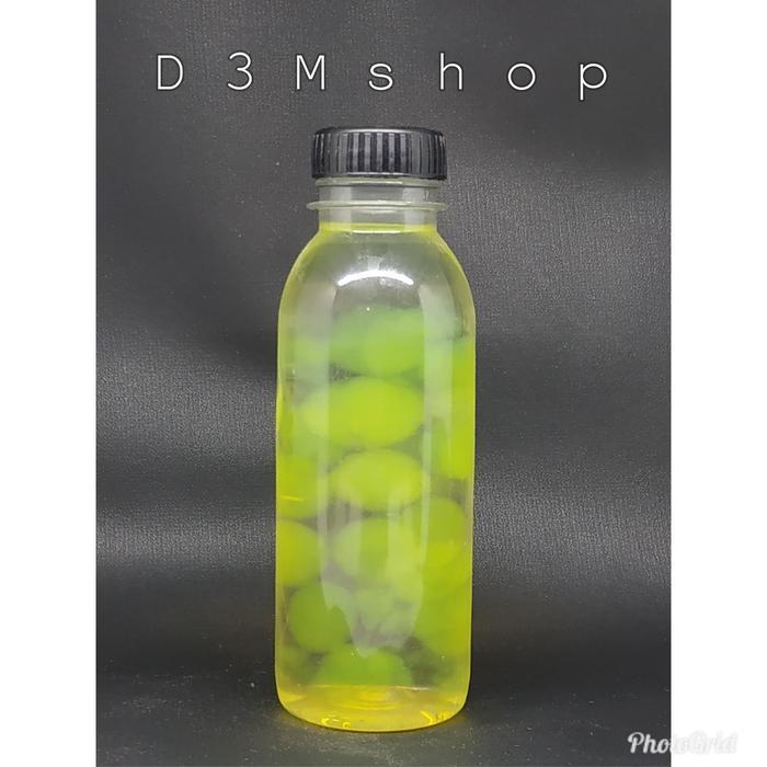 "New" Botol plastik Almond 200ml