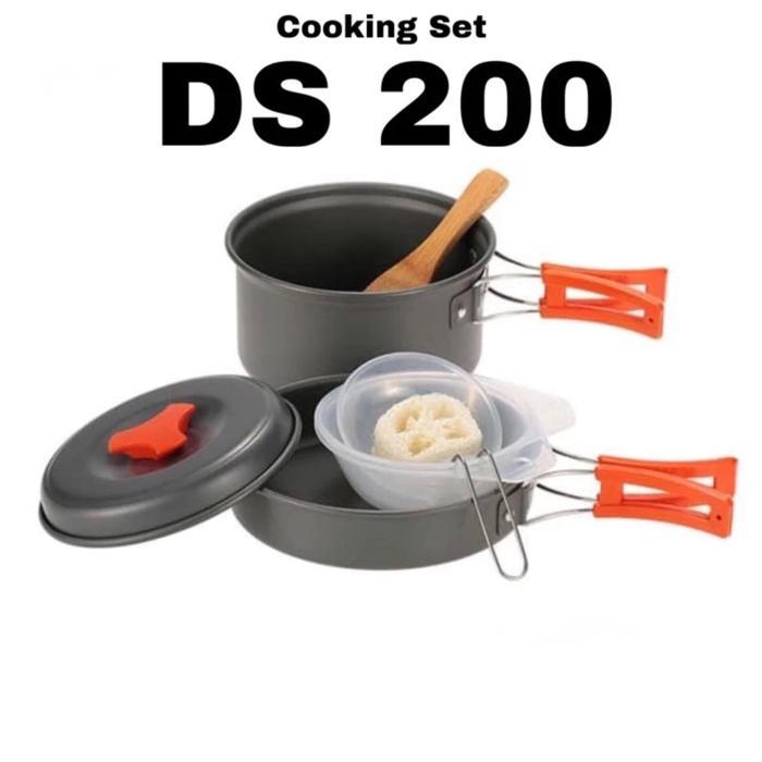 Consina - Alat Masak Camping Cooking Set DS 200 / nesting camping