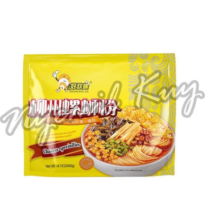 Promo Haohuanluo Luoshifen 400g Snail Rice Noodles - Hao Huan Luo Luo si fen Mie Bekicot Luosifen