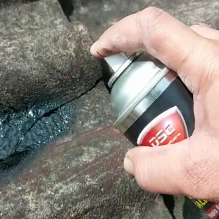 Anti Bocor DSC Rubber Sealant Spray 500ml Waterproof Penambal Atap